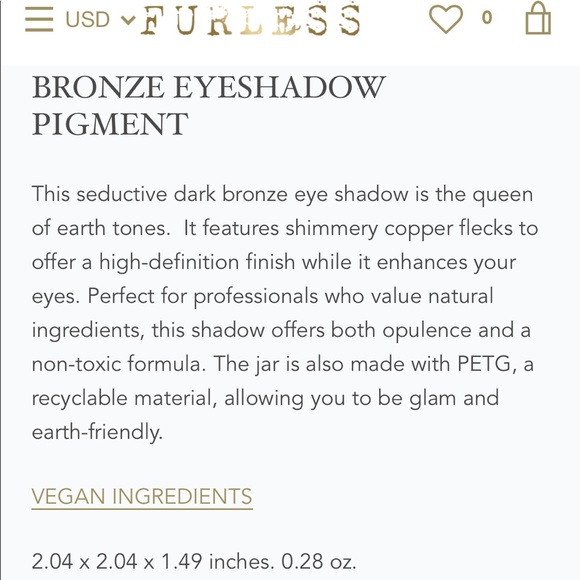 Furless Loose Eye Pigment in Seduce - Picture 6 of 8